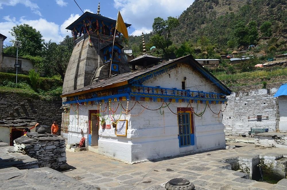 Triyuginarayan temple in Rudraprayag, Uttarakhand